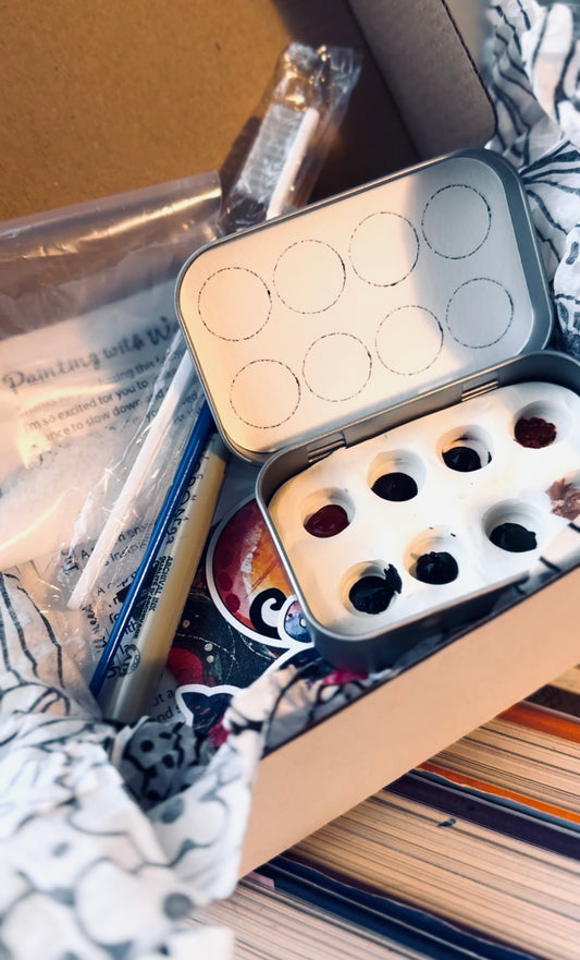 Painting Club for Growing Artists: Subscription Box!