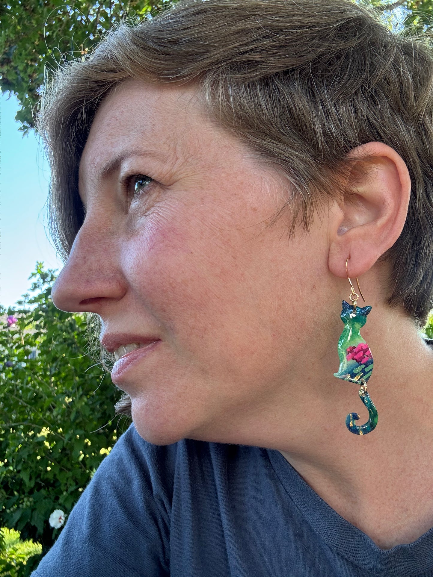 Dragon Fruit Fantasy - Watercolor Dangles