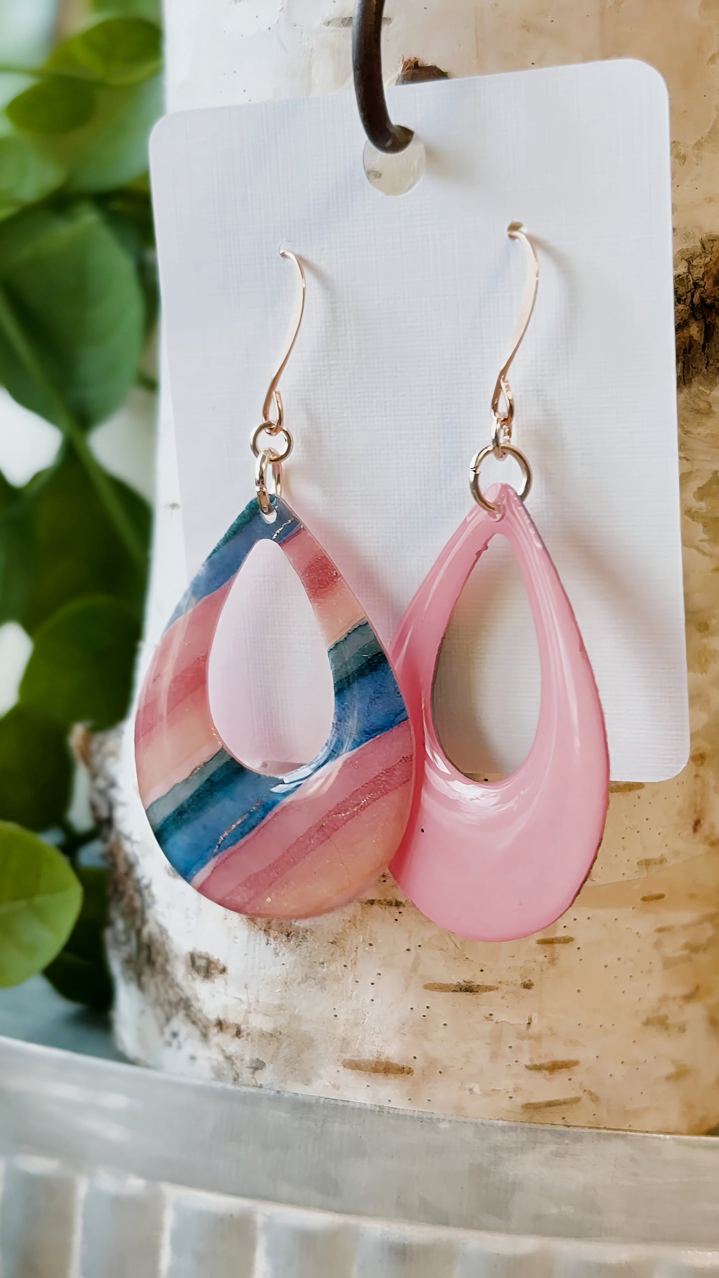 Coquina Beach - Watercolor Dangles