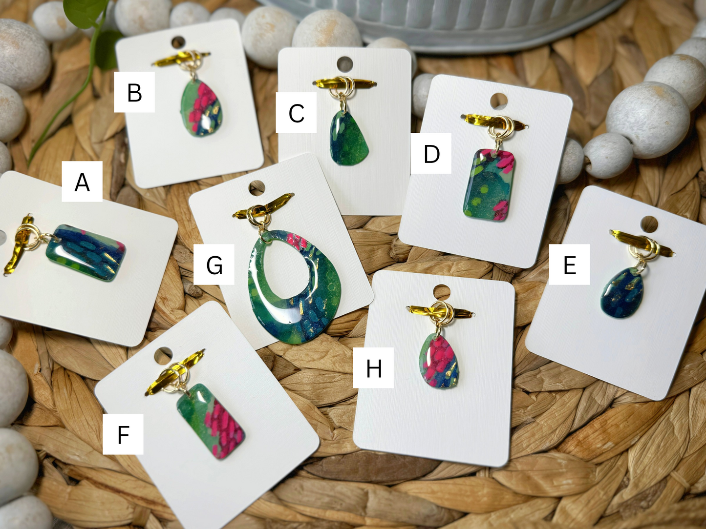 Late Summer Necklace Sliders