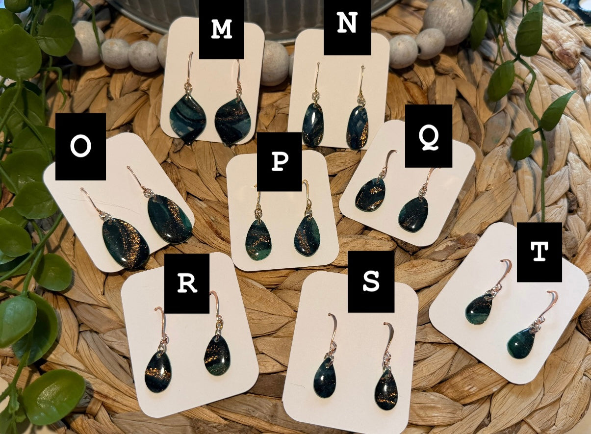 Pot ‘O Gold - Watercolor Dangles