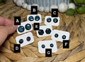 Color-shift stud earrings!