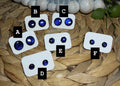 Color-shift stud earrings!