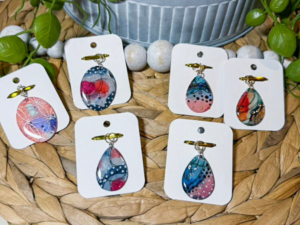 Summer Pendants (necklace or keychain)