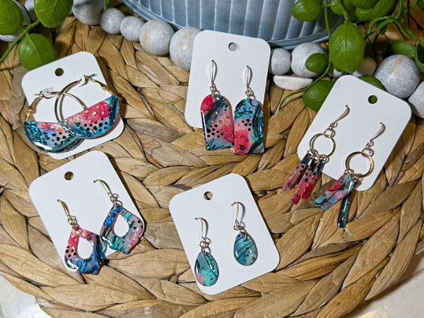 Polka Dot Dangles
