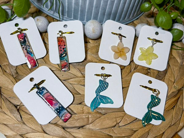 Summer Pendants (necklace or keychain)