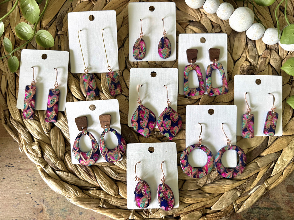 Lisa Frank Inspired Hearts