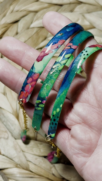 Dragon Fruit Fantasy - Bangle Bracelets