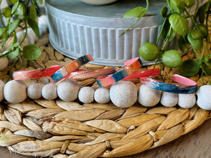 Teal Beach - Bangle Bracelets