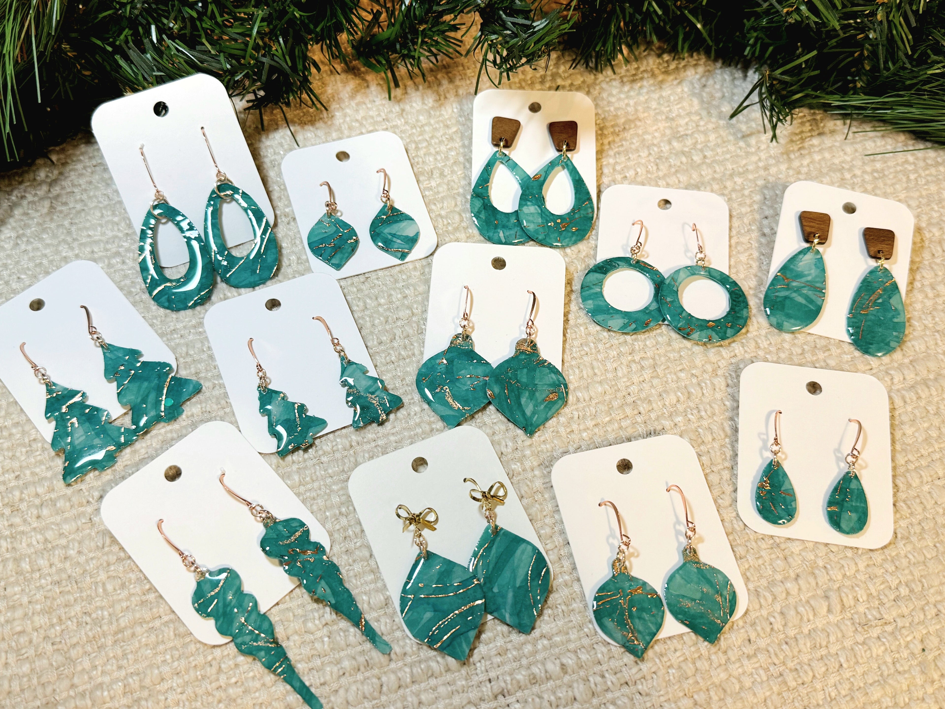 Light Teal and Rose gold