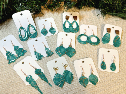 Christmas ‘25: Light Teal and gold