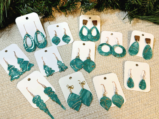 Christmas ‘25: Light Teal and gold