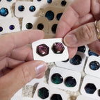 Auburn Prismatic Studs